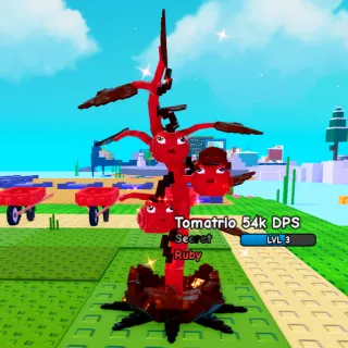 Ruby Tomatrio | Random DPS | 1-2kg - Plants Vs Brainrot 