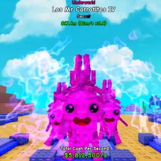 Underworld Los Mr. Carrotitos | 1M/s - Plants Vs Brainrot 