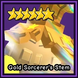 Gold Sorcerer’s Stem - Garden Tower Defense