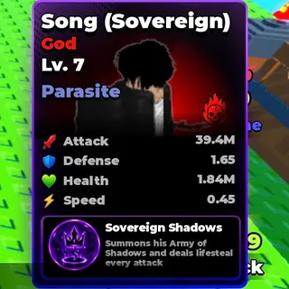 Parasite Curse Song (Sovereign) - Roll An Anime To Fight