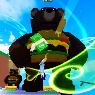COLOSSAL Money Burgerini Bearini | Escape Tsunami For Brainrots | LV 200