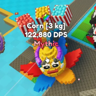 MAX Rainbow Corn| 122k DPS | 3kg - Merge and Fight