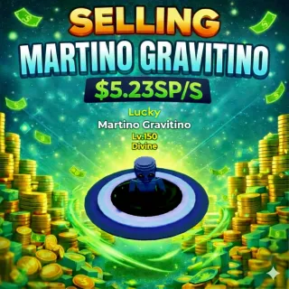 Lucky Martino Gravitino 5.23SP/s | Escape Tsunami For Brainrots | Max LV