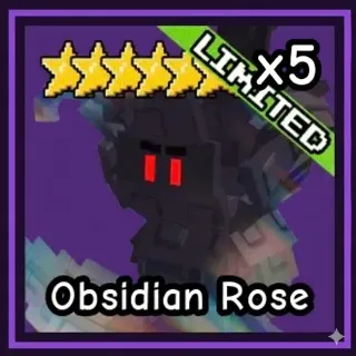 x5 Obsidian Rose - Garden Tower Defense