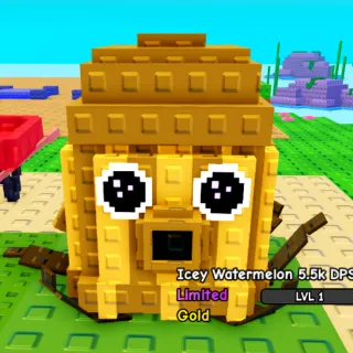  Gold Icey Watermelon | Random DPS | 1-2kg - Plants Vs Brainrot 