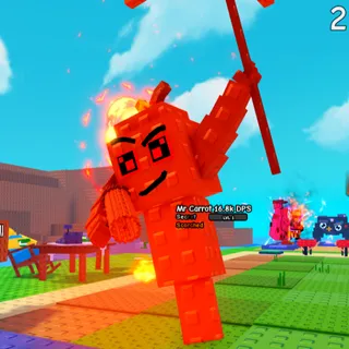 Scorched Mr. Carrot | Random DPS - Plants Vs Brainrot 
