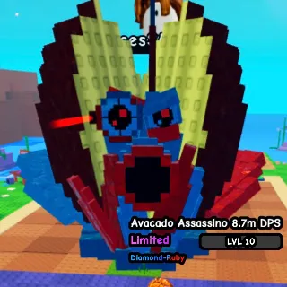Diamond-Ruby Avacado Assassino | 8.7M DPS | 1% Limited - Plants Vs Brainrot 