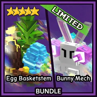 Egg Basketstem + Bunny Mech - Garden Tower Defense