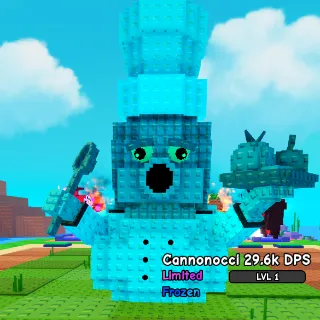  Frozen Cannonocci | Random DPS | 3.7kg - Plants Vs Brainrot 