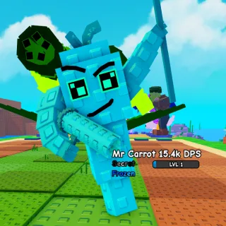 Frozen Mr. Carrot | Random DPS | 1-2kg - Plants Vs Brainrot 