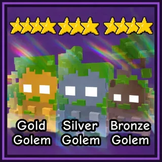 Golem Set - Garden Tower Defense