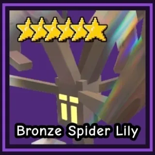 Bronze Spider Lily - Garden Tower Defense