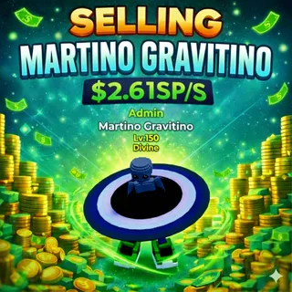 Admin Martino Gravitino 2.61SP/s | Escape Tsunami For Brainrots | Max LV