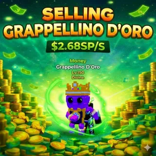 Money Grappellino D'Oro 2.68SP/s | Escape Tsunami For Brainrots | Max LV