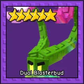 Dual Blasterbud - Garden Tower Defense