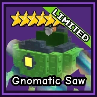 Gnomatic Saw - Garden Tower Defense