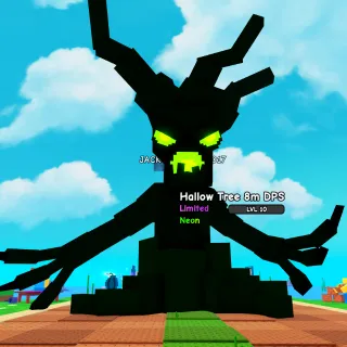 HUGE Neon Hallow Tree | 12.1M DMG | 8M DPS | 17.6kg - Plants Vs Brainrot LIMITED