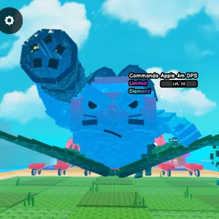 HUGE Diamond Commando Apple | 4.4M DMG | 4M DPS - Plants Vs Brainrot LIMITED