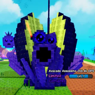 Corrupted Avacado Assassino | Random DPS | 3.7kg | 1% Limited - Plants Vs Brainrot 