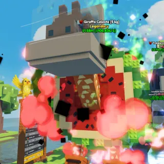 HUGE Giraffa Celeste | 105k/s | 5kg - Merge and Fight