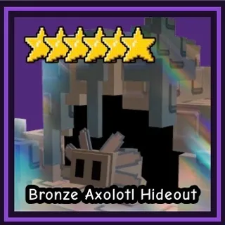 Bronze Axolotl Hideout - Garden Tower Defense