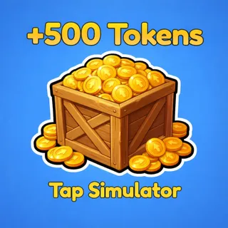 500 Tokens - Tap Simulator