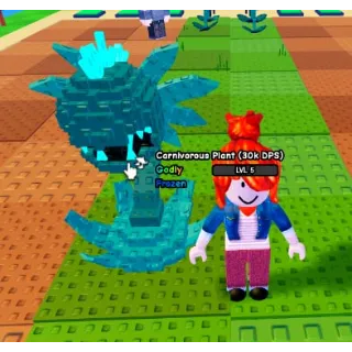 Frozen Carnivorous Plant Random DPS - Plants Vs Brainrot (CLEAN)