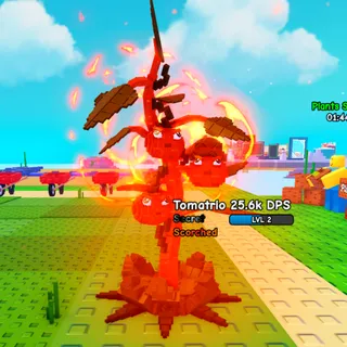 Scorched Tomatrio | Random DPS | 1-2kg - Plants Vs Brainrot 
