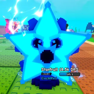 Electrified Starfruit | Random DPS - Plants Vs Brainrot 
