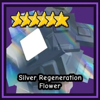 Silver Regeneration Flower - Garden Tower Defense