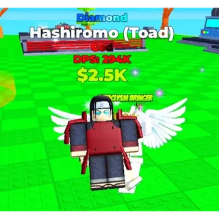 Diamond Hashiromo (Toad) God 294k DPS - Defend Ur Base With Anime