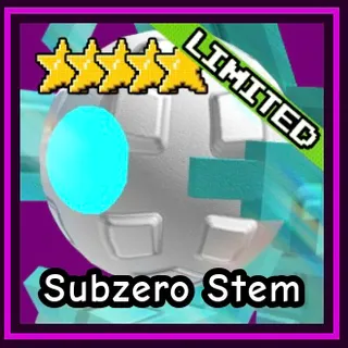 Subzero Stem - Garden Tower Defense