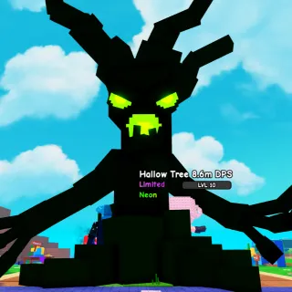 HUGE Neon Hallow Tree | 12.9M DMG | 8.6M DPS | 18.9kg - Plants Vs Brainrot LIMITED