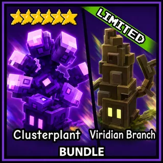 Cluster Plant + Viridian Branch - Garden Tower Defense