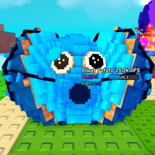 Diamond Roasted Potato | Random DPS | 1-2kg | Limited - Plants Vs Brainrot 