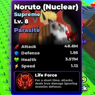 Parasite Viking Noruto (Nuclear) - Roll An Anime To Fight