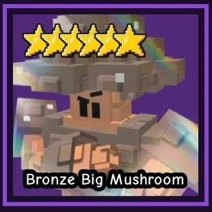 Bronze Big Mushroom - Garden Tower Defense