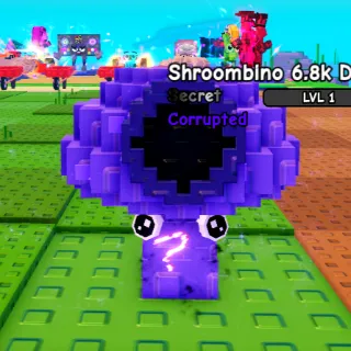 Corrupted Shroombino | Random DPS | 1.1kg - Plants Vs Brainrot 