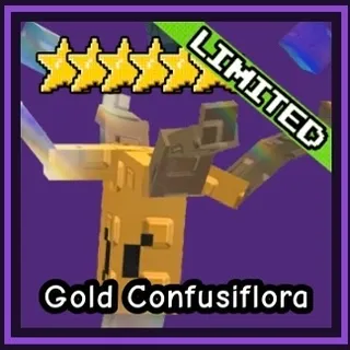 Gold Confusiflora - Garden Tower Defense