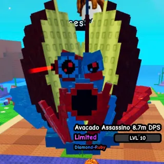 Diamond-Ruby Avacado Assassino | 8.7M DPS | 1% Limited - Plants Vs Brainrot 