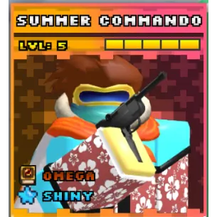 Shiny Omega Summer Commando - Noob Tower Defense