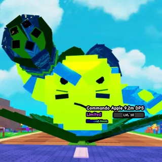 HUGE Diamond-Neon Commando Apple | 9.6M DMG | 8.7M DPS - Plants Vs Brainrot LIMITED