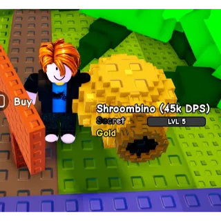 Gold Shroombino | Random DPS | 1-2kg - Plants Vs Brainrot 