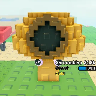 Gold Shroombino | Random DPS | 1-2kg - Plants Vs Brainrot 