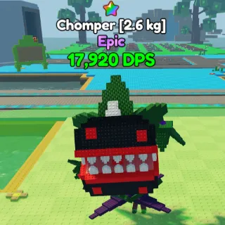 MAX Rainbow Chomper| 17k DPS | 2.6kg - Merge and Fight