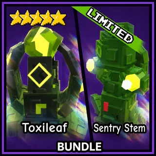 Toxileaf + Sentry Stem - Garden Tower Defense