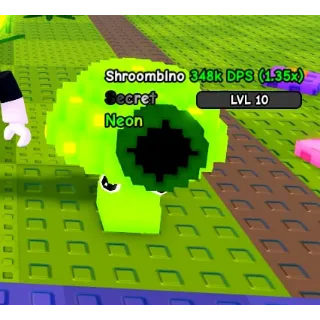 Neon Shroombino | Random DPS - Plants Vs Brainrot 