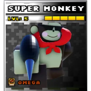 Omega Super Monkey - Noob Tower Defense