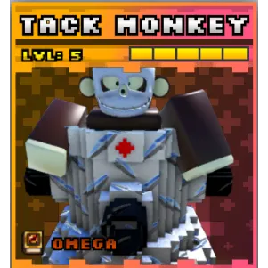 Omega Tack Monkey - Noob Tower Defense