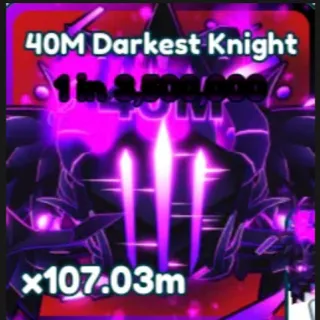 40M Darkest Night | Tap Simulator
